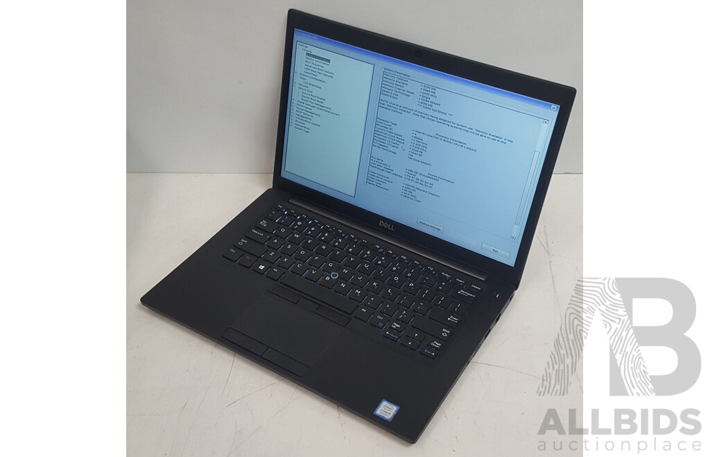 Dell Latitude 7490 Intel Core i5 (8250U) 1.60GHz-3.40GHz 4-Core CPU 14-Inch FHD Laptop