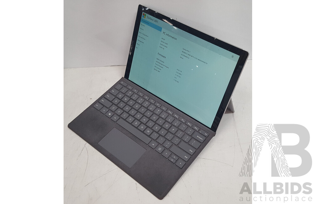 Microsoft (1866) Surface Pro 7 Intel Core i5 (1035G4) 1.10GHz-3.70GHz 4-Core CPU 128GB 12.3-Inch Touchscreen Detachable Laptop