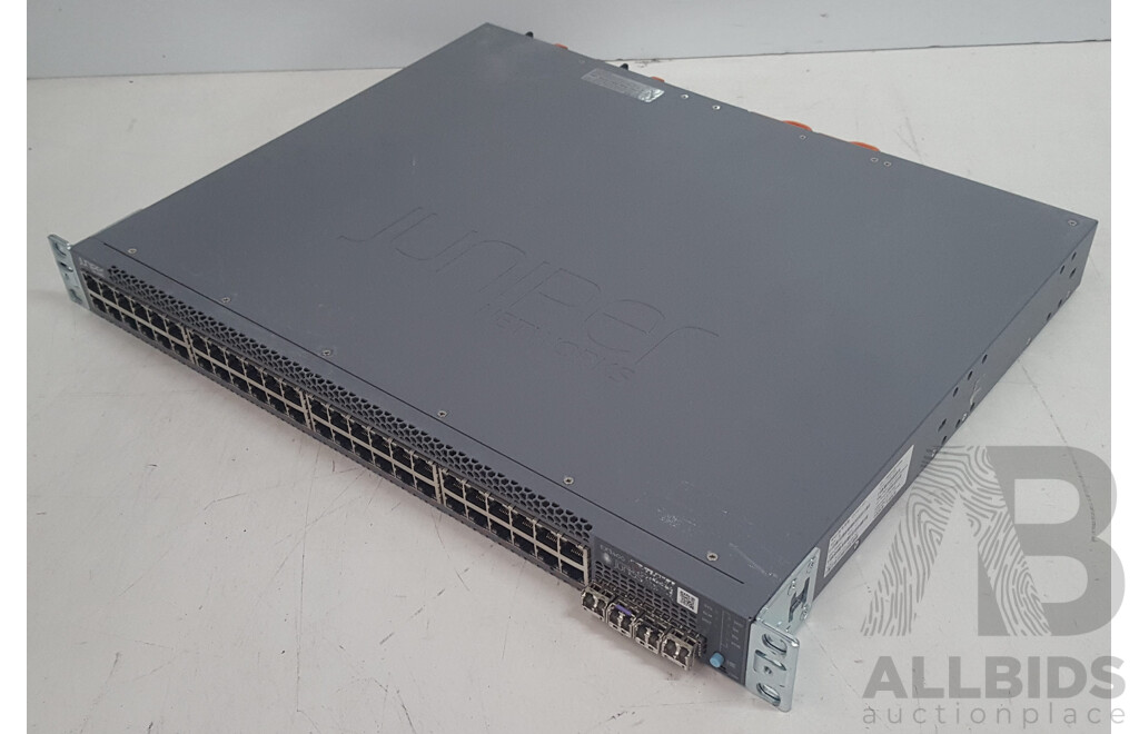 Juniper Networks (EX3400-48P) EX3400 48-Port PoE+ Gigabit Ethernet Switch