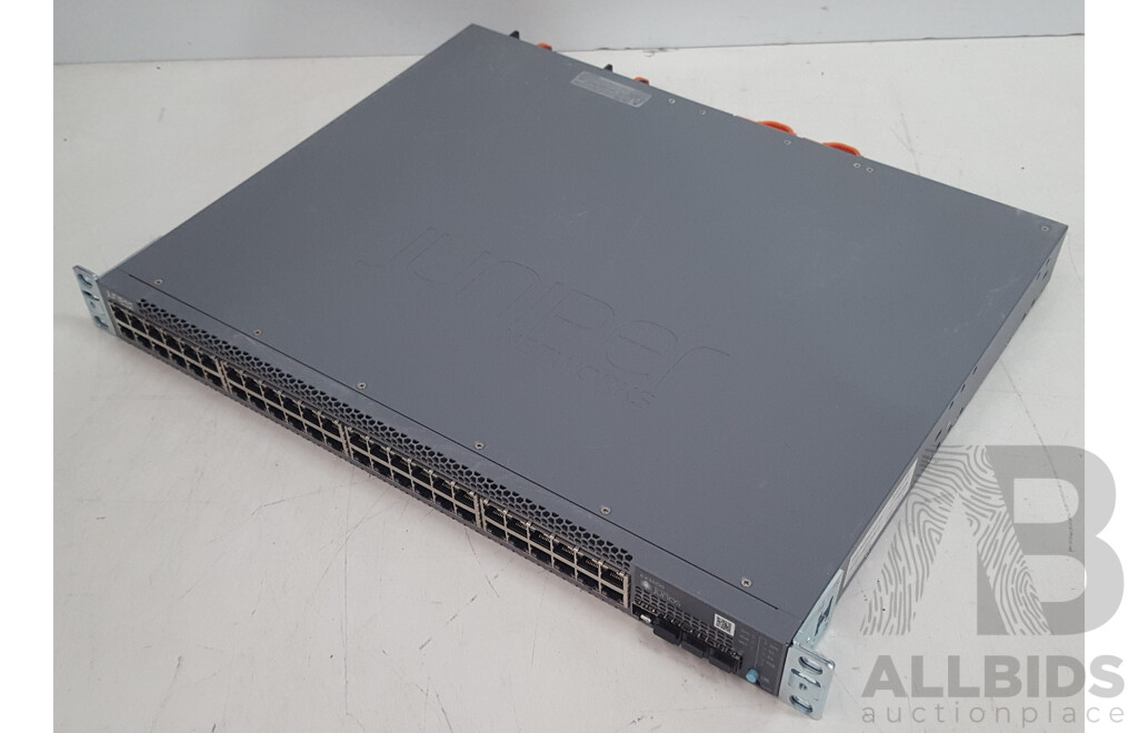 Juniper Networks (EX3400-48P) EX3400 48-Port PoE+ Gigabit Ethernet Switch