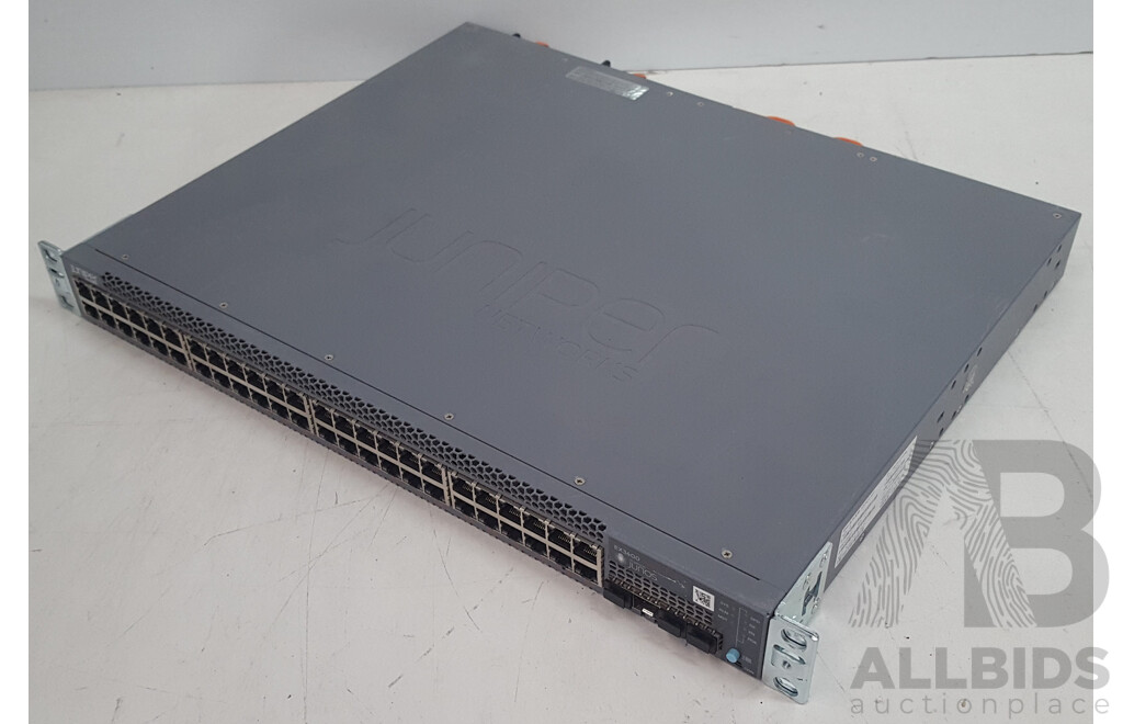 Juniper Networks (EX3400-48P) EX3400 48-Port PoE+ Gigabit Ethernet Switch