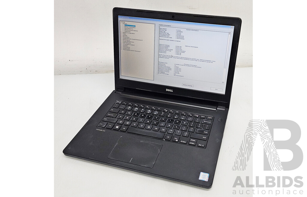 Dell Latitude 3470 Intel Core I5 (6200U) 2.30GHz-2.80GHz 2-Core CPU 14-Inch HD Laptop