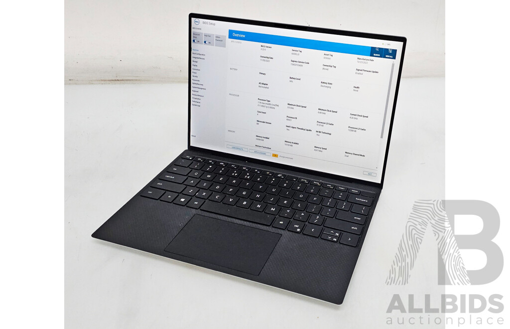 Dell  XPS 13 9310 Intel Core I7 (1185G7) 3.0GHz-4.80GHz 4-Core CPU 13-Inch Laptop