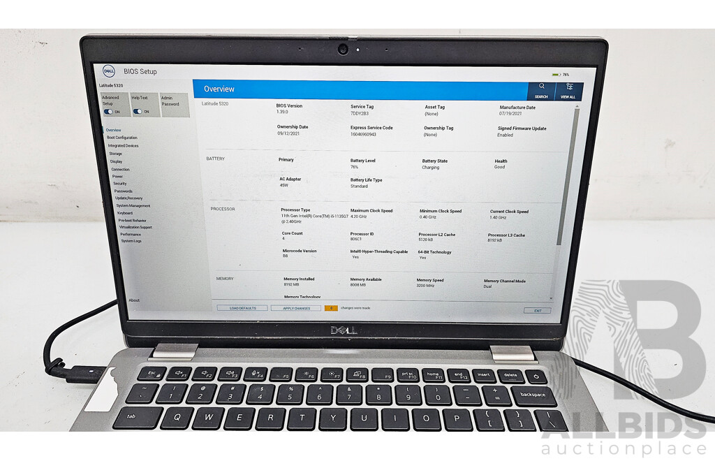 Dell Latitude 5320 11th Gen Intel Core i5 (1135G7) 2.40GHz-4.20GHz 4-Core CPU 13.3-Inch FHD Laptop