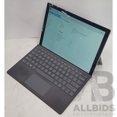 Microsoft (1866) Surface Pro 7 Intel Core i5 (1035G4) 1.10GHz-3.70GHz 4-Core CPU 128GB 12.3-Inch Touchscreen Detachable Laptop