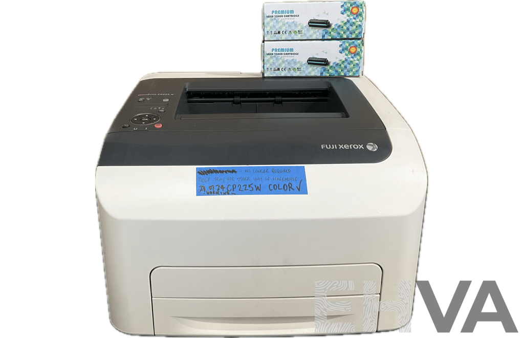 FUJI XEROX DocuPrint CP225w Wireless Color Laser Printer with 2 Laser Toner Cartridge ( Yellow & Magenta)