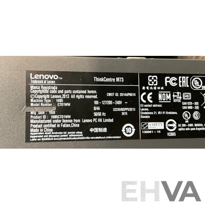 LENOVO ThinkCentre M73 / I5 /8GB RAM DeskTop