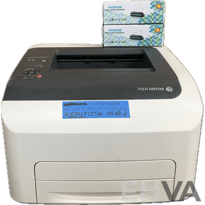 FUJI XEROX DocuPrint CP225w Wireless Color Laser Printer with 2 Laser Toner Cartridge ( Yellow & Magenta)