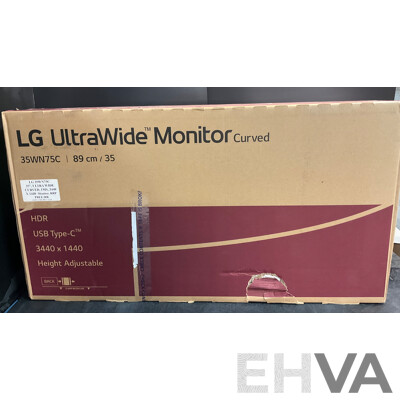 LG UltraWide Monitor Curved (35WN75C)