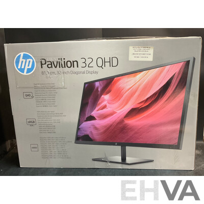 HP Pavilion 32 QHD 80cm LED Display