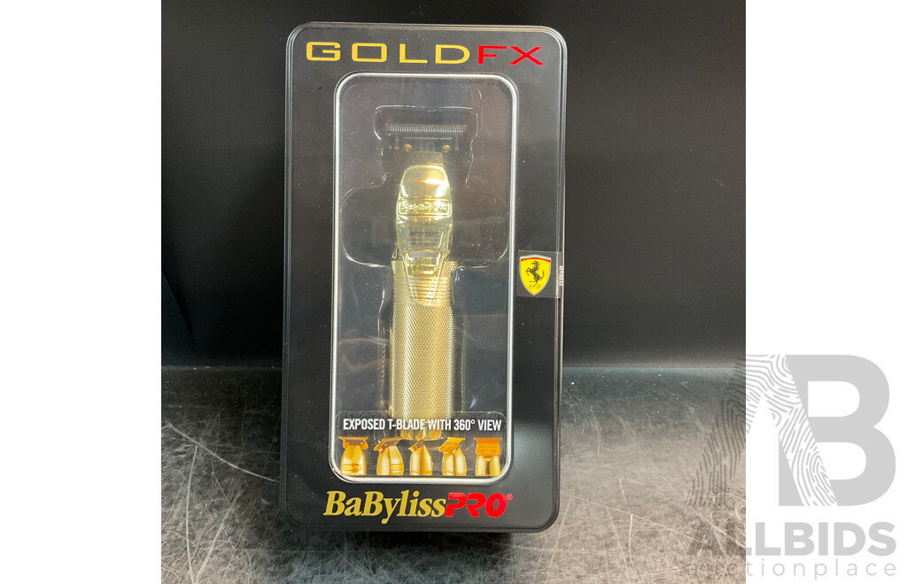 BABYLISS GoldFX Skeleton Lithium Hair Trimmer