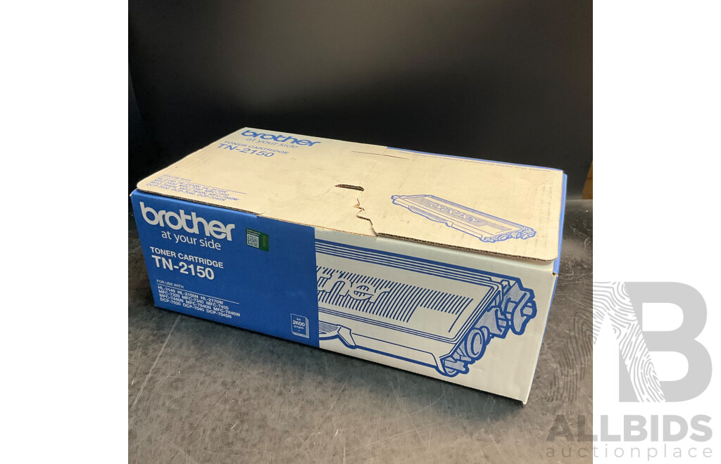 BROTHER TN-2030 & TN2150 Toner Cartridge - Lot of 2 - Brand New