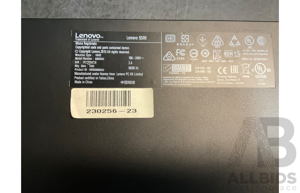 LENOVO S500 Small Form Factor Desktop PC with Accessories