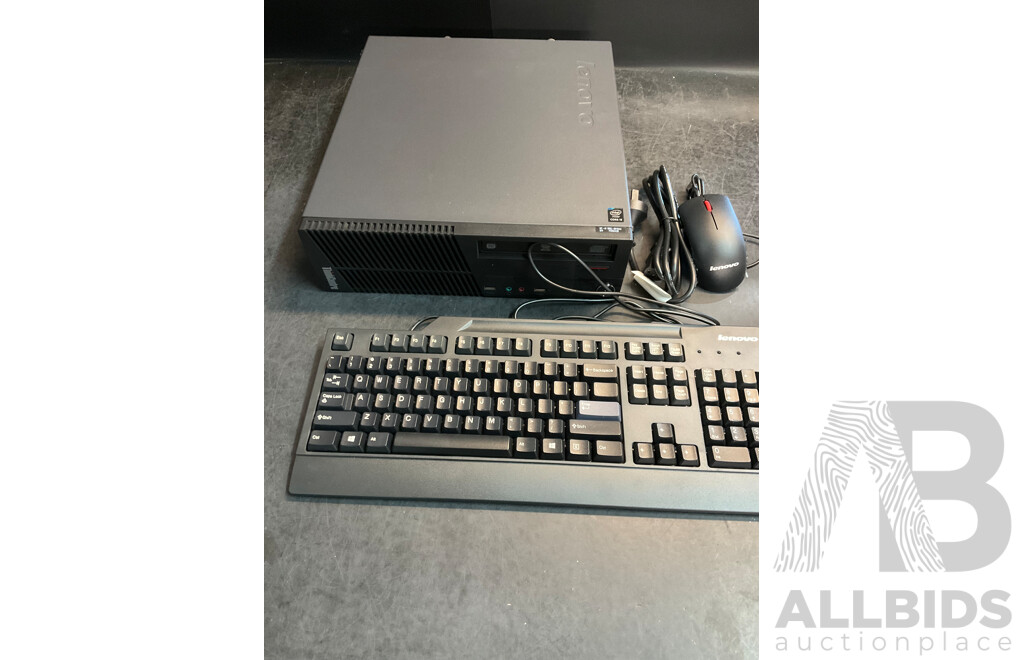 LENOVO ThinkCentre M73 Small Form Factor Decktop PC with Accessories