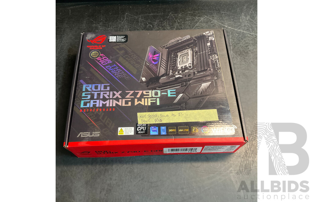 ASUS Republic of Gamers ROG Strix Z790-E Gaming Wifi MotherBoard