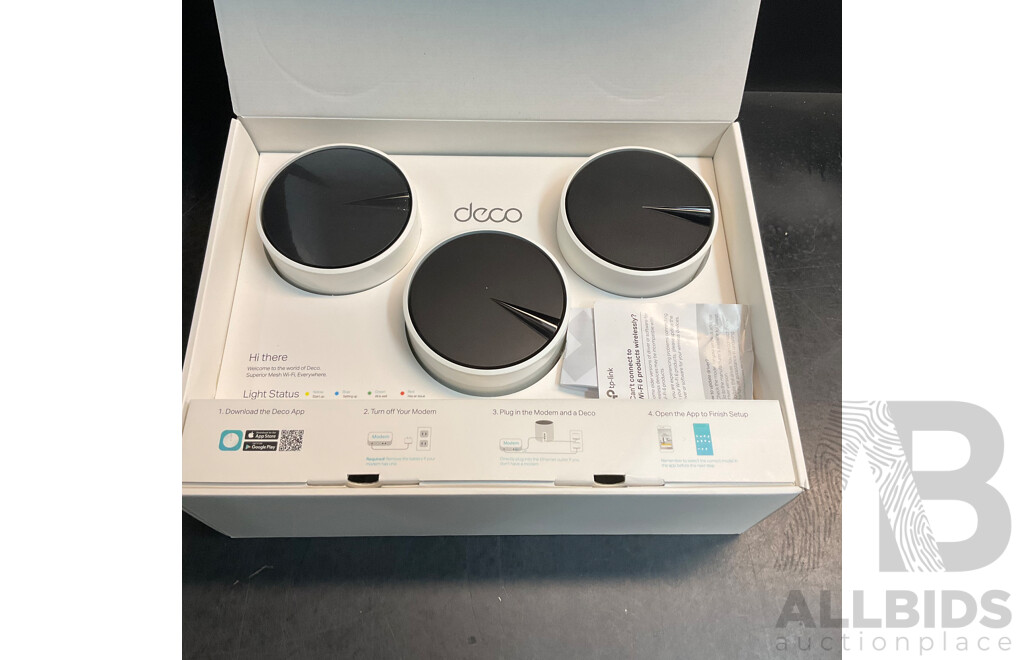 DECO AX3000 Superior Mesh Wifi 6 System (3-Pack)