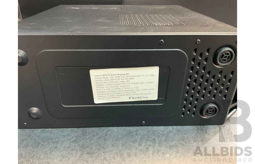 LENOVO H50-50 Tower Desktop Pc