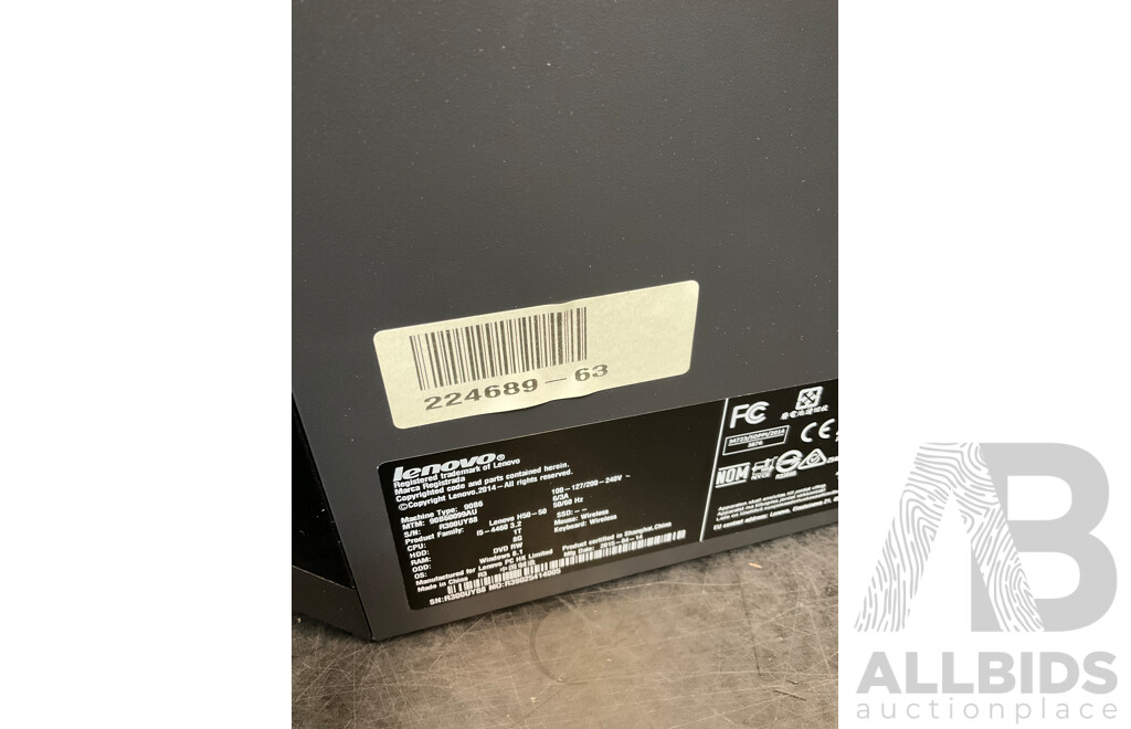 LENOVO H50-50 Mini Tower Desktop Pc