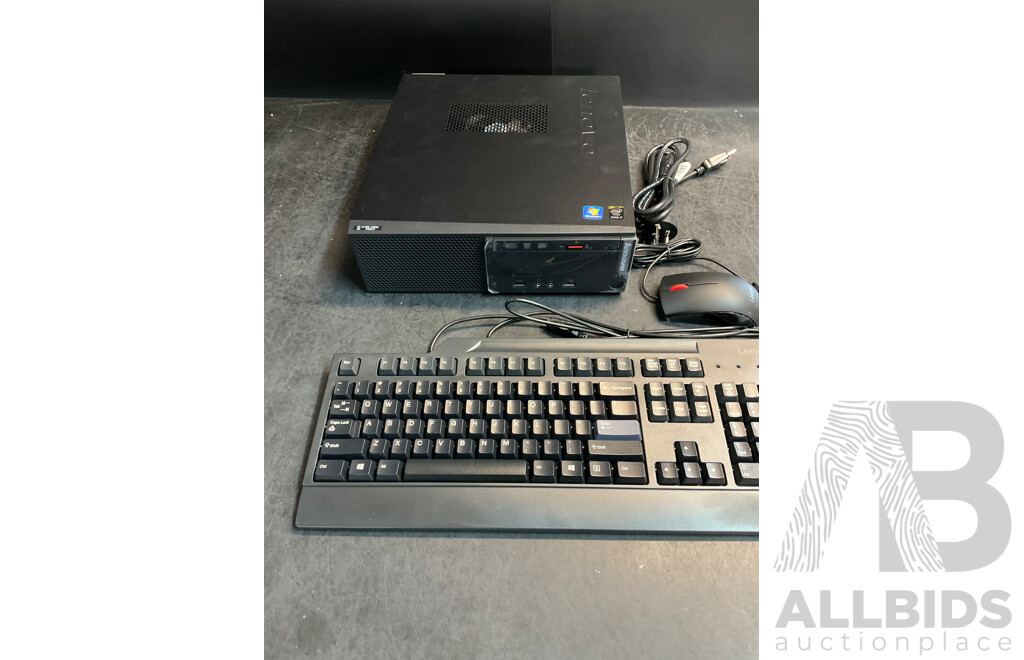 LENOVO S500 Small Form Factor  Desktop Pc with Accessories