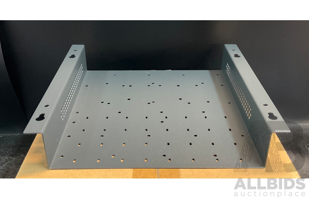 EXTRON UTS 100 Primary Shelf Under Table Shelf System - Gray - Lot of 3