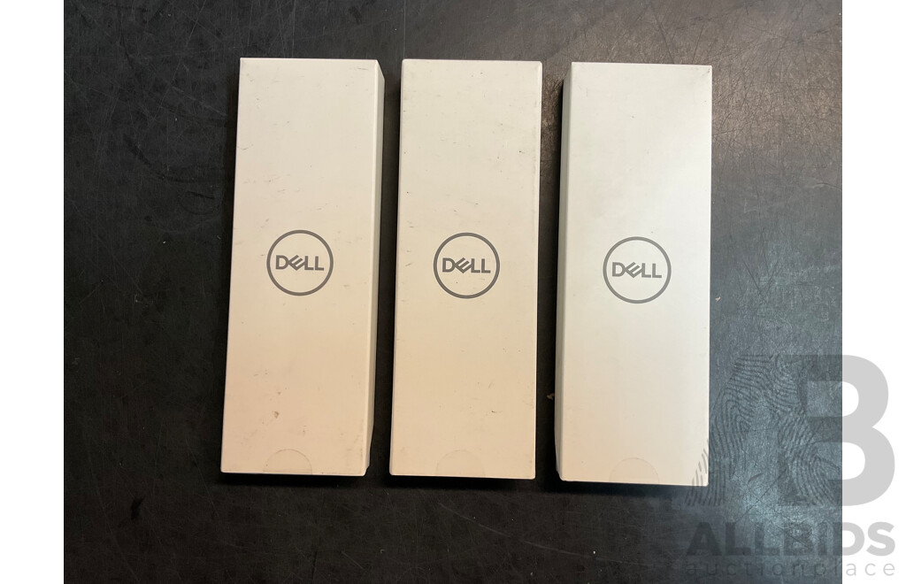 DELL Pen (SPEN-DEL-01) DELL-PN350-BK - Lot of 3