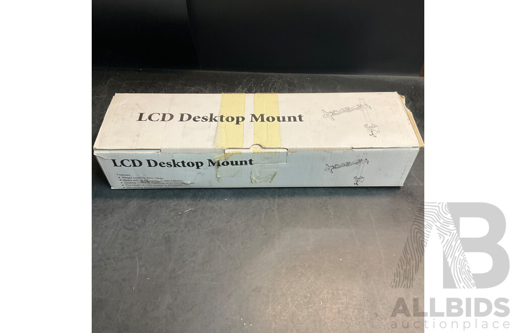 LCD Desktop Mount & BAUHN Gas Spring & Dual Monitor Bracket - Lot of 3