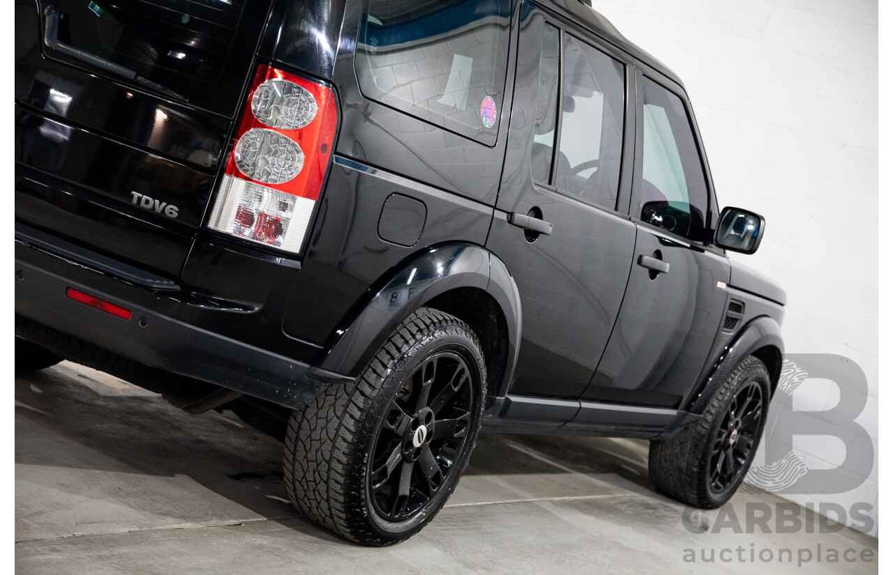 10/2010 Land Rover Discovery 4 2.7 TdV6 MY10 4d Wagon Santorini Black Metallic Turbo Diesel 2.7L