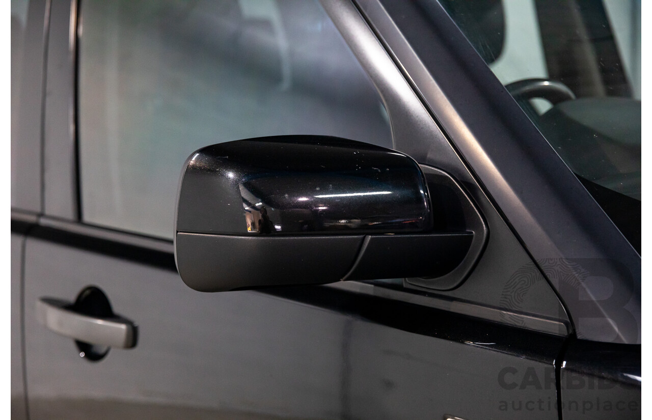 10/2010 Land Rover Discovery 4 2.7 TdV6 MY10 4d Wagon Santorini Black Metallic Turbo Diesel 2.7L