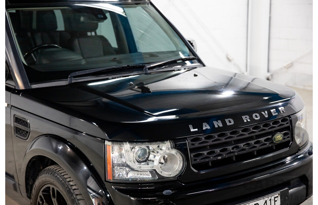 10/2010 Land Rover Discovery 4 2.7 TdV6 MY10 4d Wagon Santorini Black Metallic Turbo Diesel 2.7L