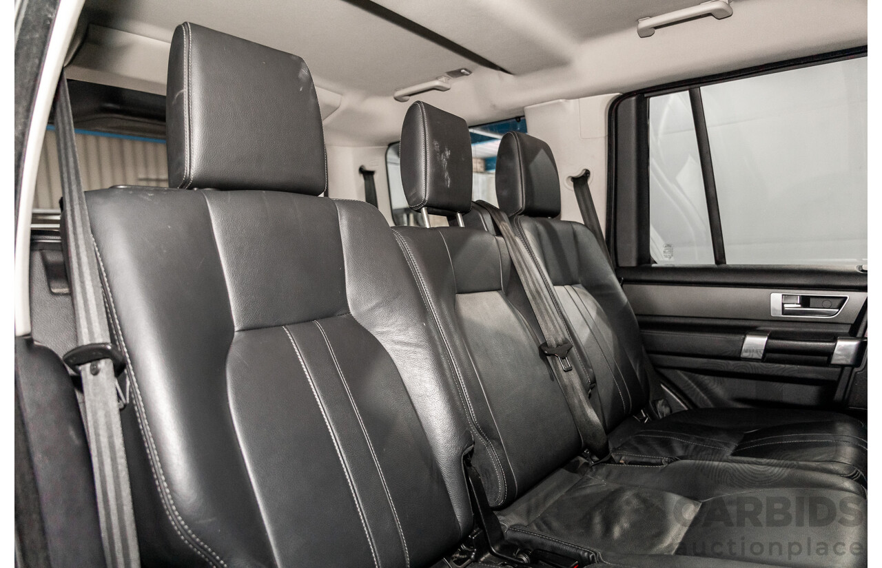 10/2010 Land Rover Discovery 4 2.7 TdV6 MY10 4d Wagon Santorini Black Metallic Turbo Diesel 2.7L