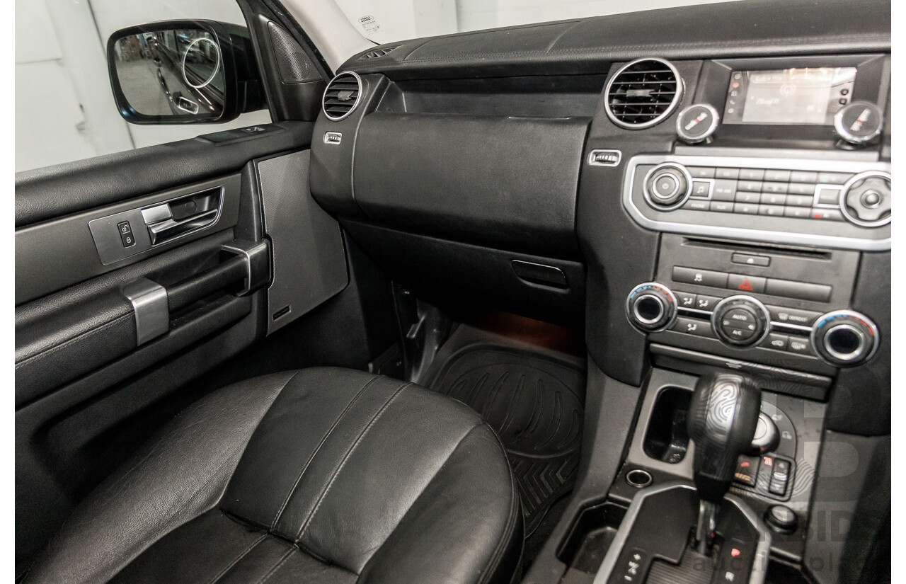 10/2010 Land Rover Discovery 4 2.7 TdV6 MY10 4d Wagon Santorini Black Metallic Turbo Diesel 2.7L