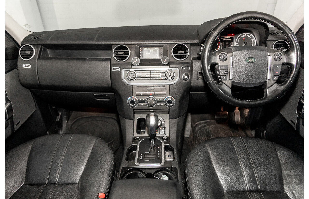 10/2010 Land Rover Discovery 4 2.7 TdV6 MY10 4d Wagon Santorini Black Metallic Turbo Diesel 2.7L