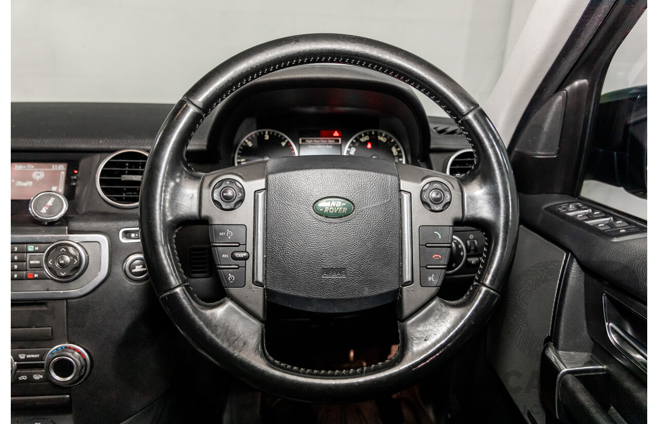 10/2010 Land Rover Discovery 4 2.7 TdV6 MY10 4d Wagon Santorini Black Metallic Turbo Diesel 2.7L