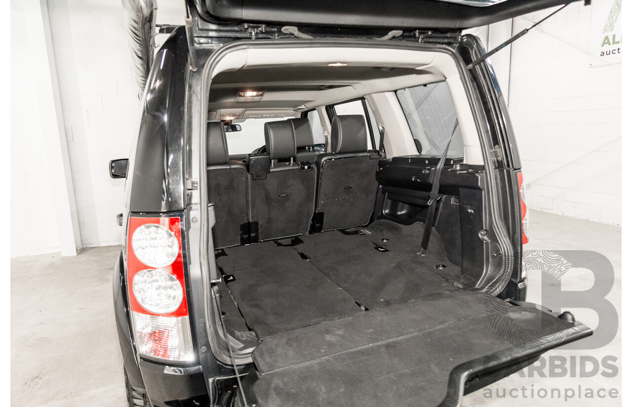 10/2010 Land Rover Discovery 4 2.7 TdV6 MY10 4d Wagon Santorini Black Metallic Turbo Diesel 2.7L