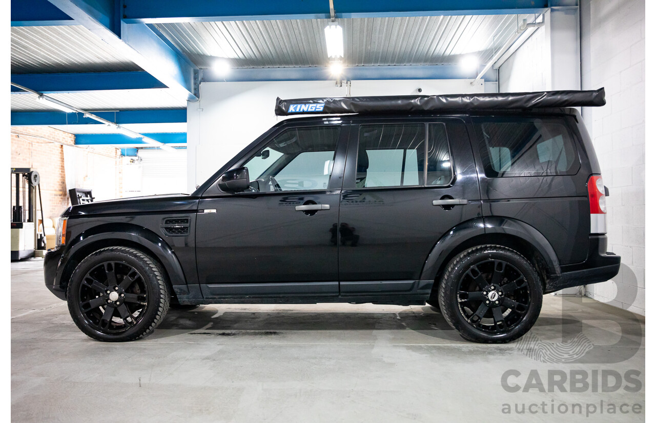 10/2010 Land Rover Discovery 4 2.7 TdV6 MY10 4d Wagon Santorini Black Metallic Turbo Diesel 2.7L