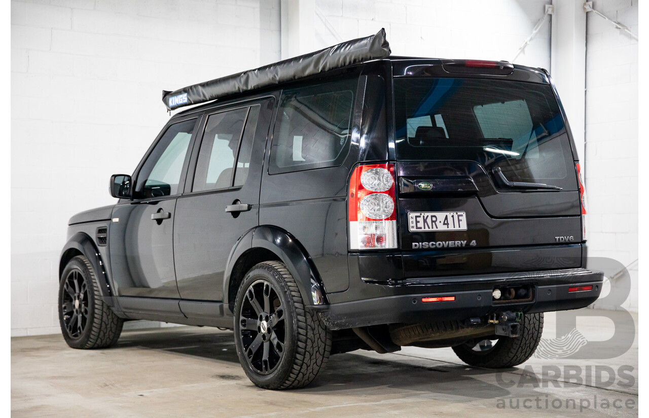 10/2010 Land Rover Discovery 4 2.7 TdV6 MY10 4d Wagon Santorini Black Metallic Turbo Diesel 2.7L