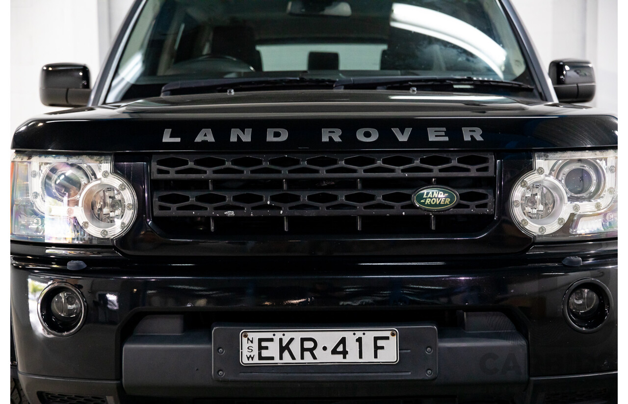 10/2010 Land Rover Discovery 4 2.7 TdV6 MY10 4d Wagon Santorini Black Metallic Turbo Diesel 2.7L