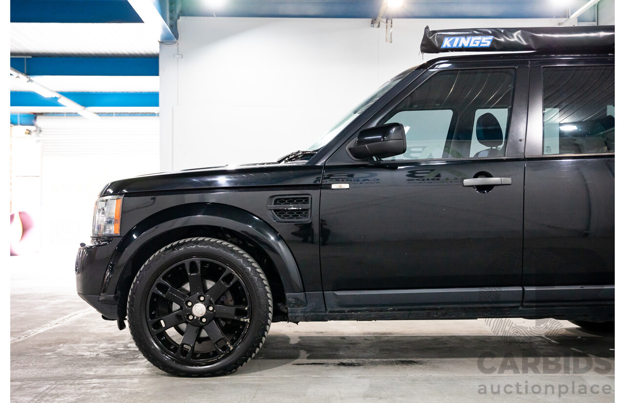 10/2010 Land Rover Discovery 4 2.7 TdV6 MY10 4d Wagon Santorini Black Metallic Turbo Diesel 2.7L