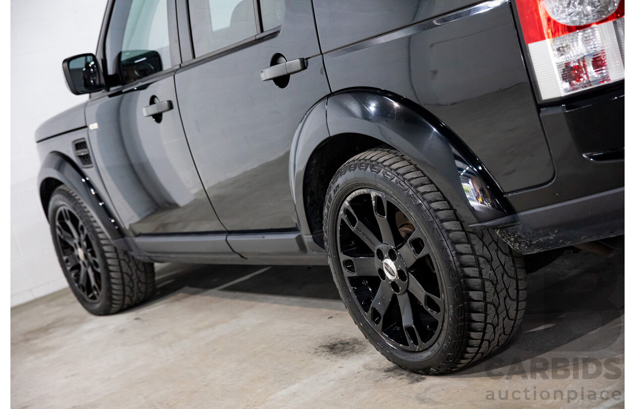 10/2010 Land Rover Discovery 4 2.7 TdV6 MY10 4d Wagon Santorini Black Metallic Turbo Diesel 2.7L