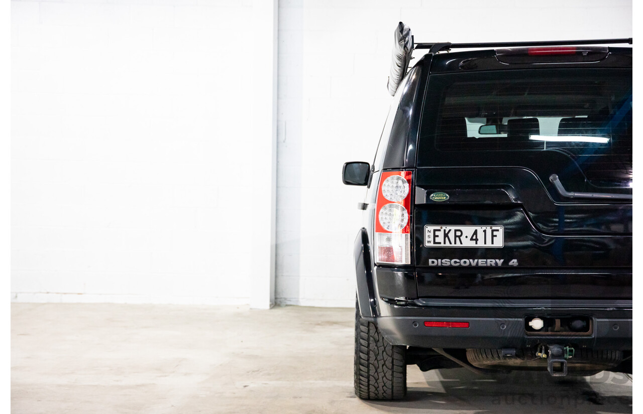 10/2010 Land Rover Discovery 4 2.7 TdV6 MY10 4d Wagon Santorini Black Metallic Turbo Diesel 2.7L