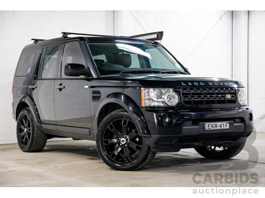 10/2010 Land Rover Discovery 4 2.7 TdV6 MY10 4d Wagon Santorini Black Metallic Turbo Diesel 2.7L