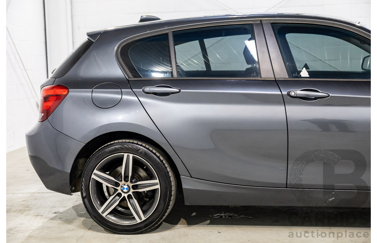 3/2014 BMW 116i Sportline F20 MY13 5d Hatchback Mineral Grey Metallic Turbo 1.6L