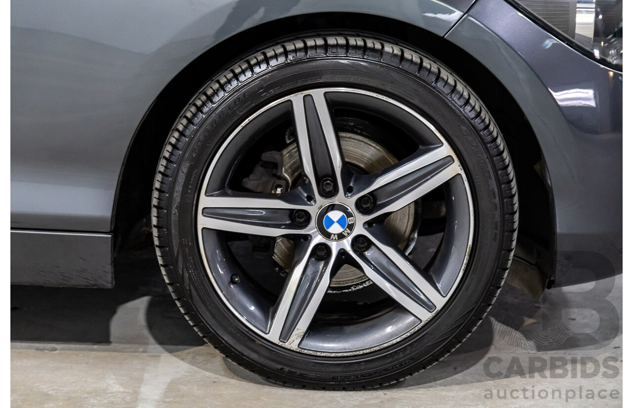3/2014 BMW 116i Sportline F20 MY13 5d Hatchback Mineral Grey Metallic Turbo 1.6L