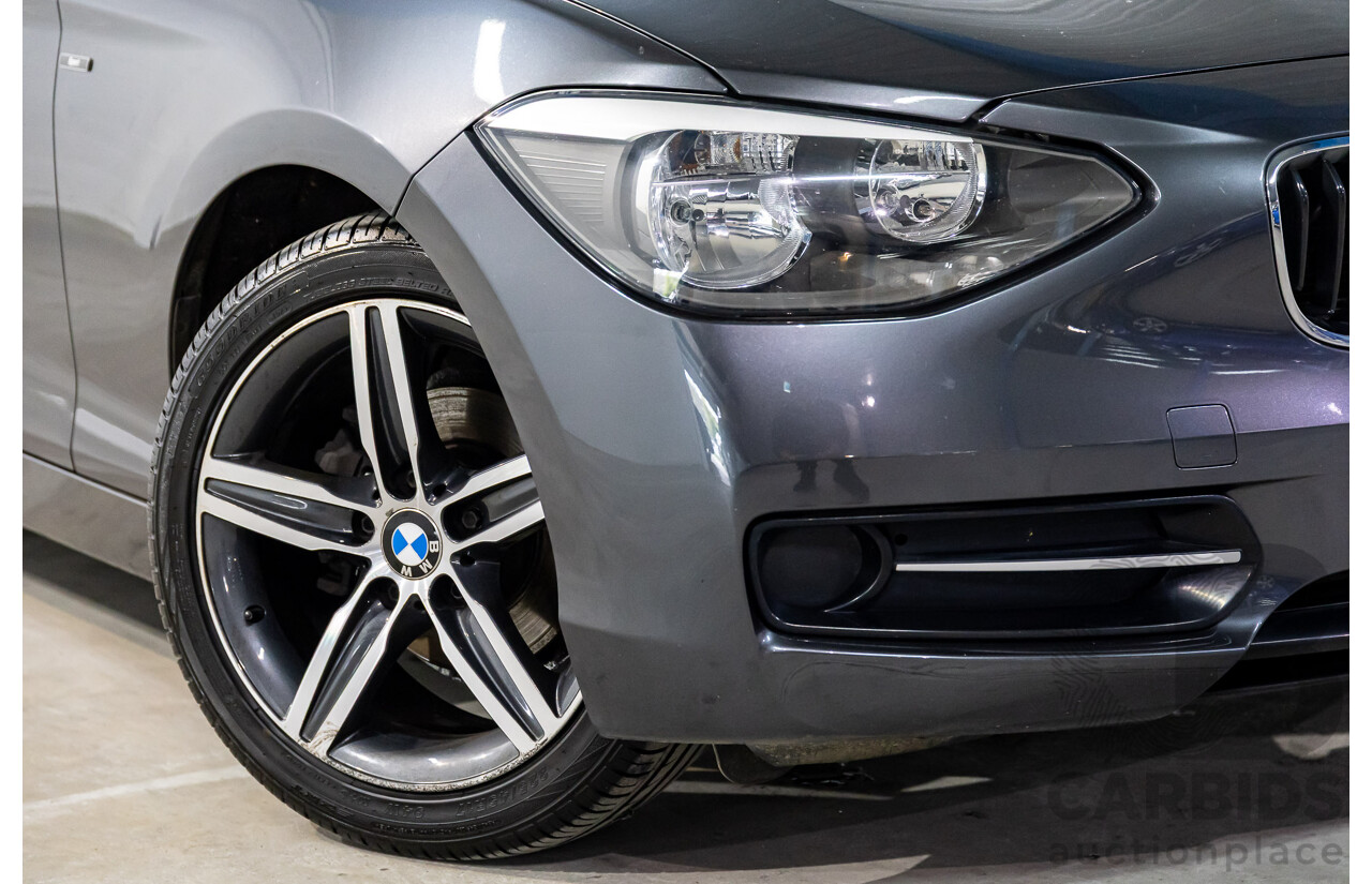3/2014 BMW 116i Sportline F20 MY13 5d Hatchback Mineral Grey Metallic Turbo 1.6L