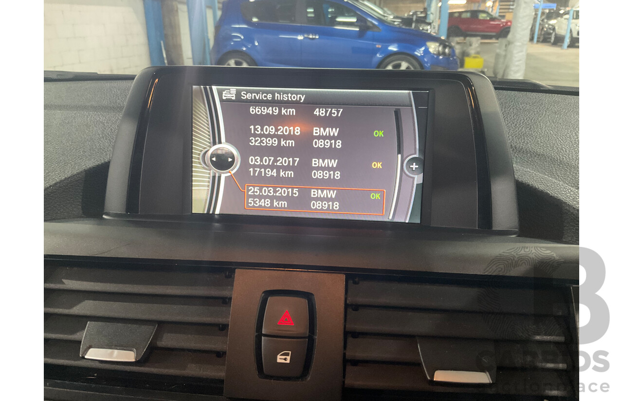 3/2014 BMW 116i Sportline F20 MY13 5d Hatchback Mineral Grey Metallic Turbo 1.6L