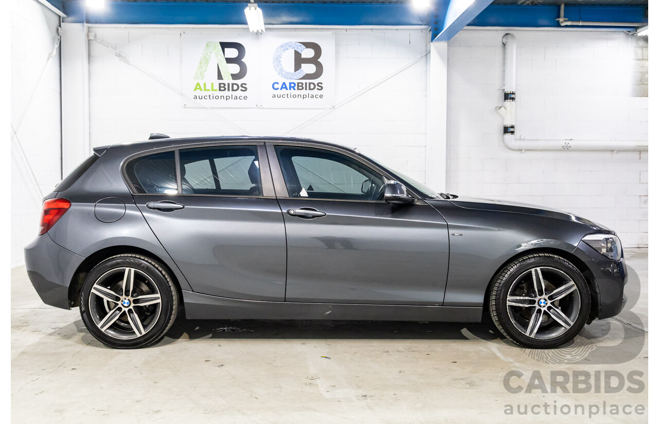 3/2014 BMW 116i Sportline F20 MY13 5d Hatchback Mineral Grey Metallic Turbo 1.6L