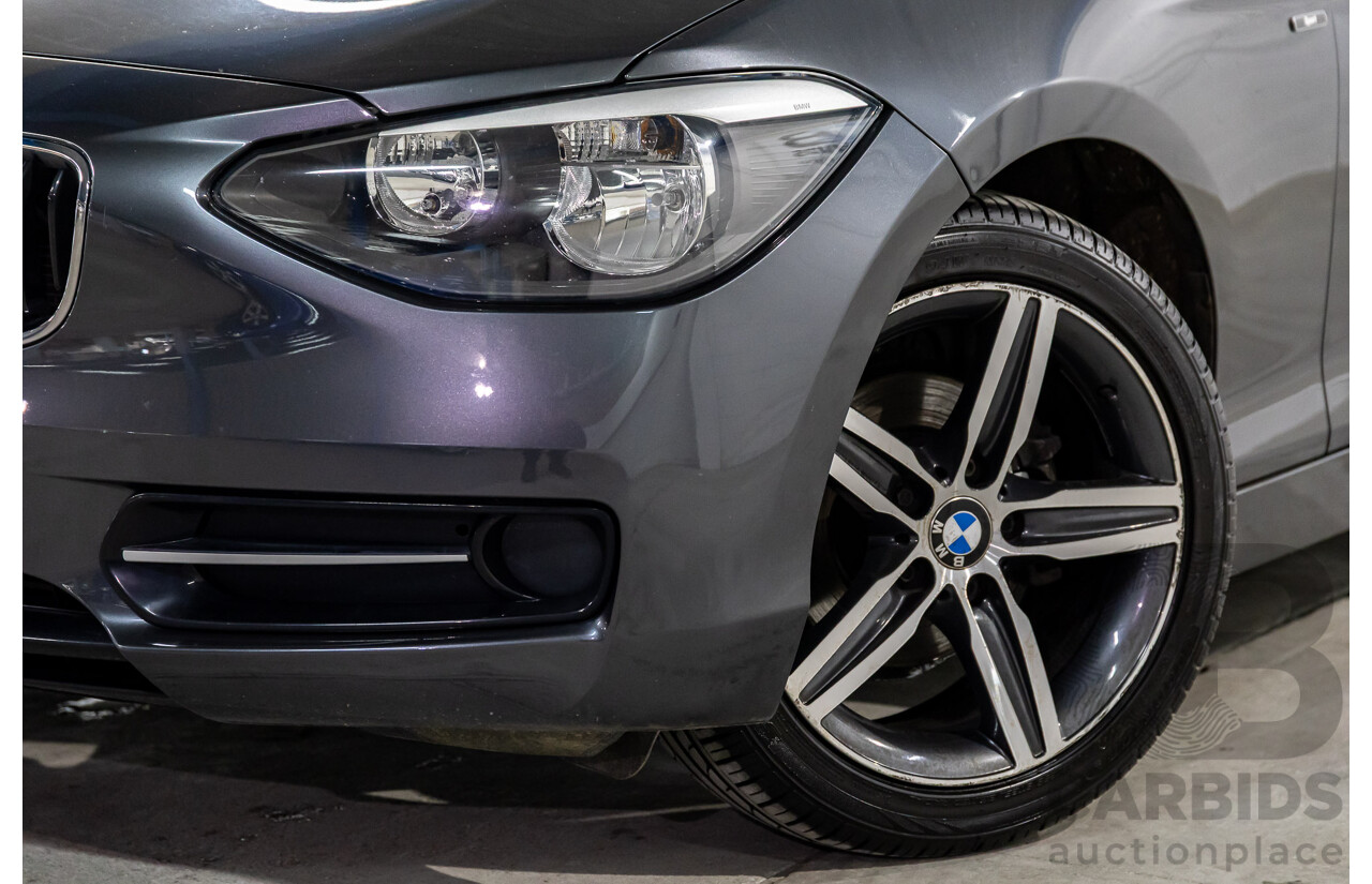 3/2014 BMW 116i Sportline F20 MY13 5d Hatchback Mineral Grey Metallic Turbo 1.6L