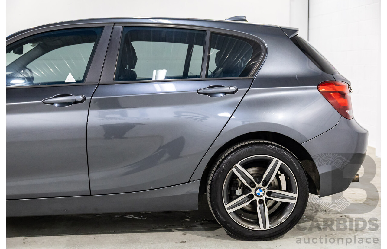 3/2014 BMW 116i Sportline F20 MY13 5d Hatchback Mineral Grey Metallic Turbo 1.6L