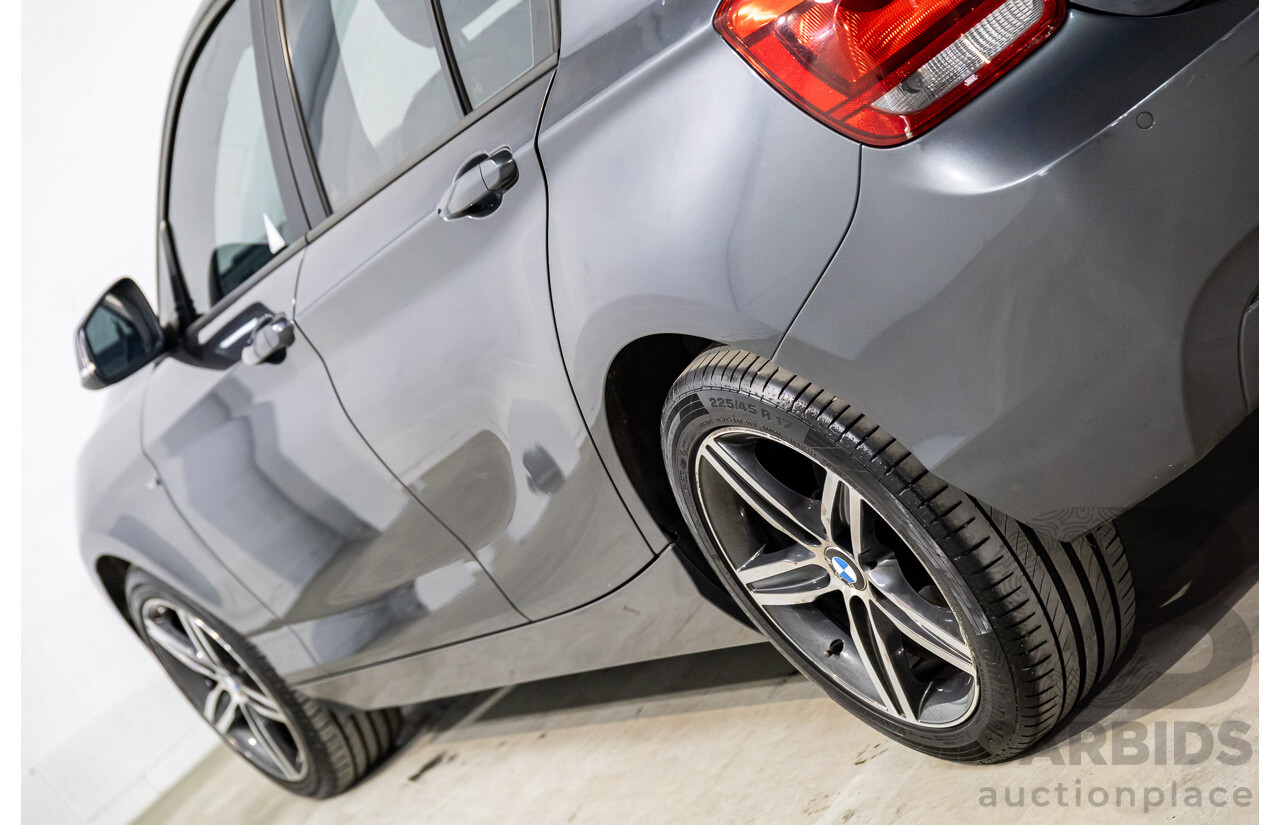3/2014 BMW 116i Sportline F20 MY13 5d Hatchback Mineral Grey Metallic Turbo 1.6L