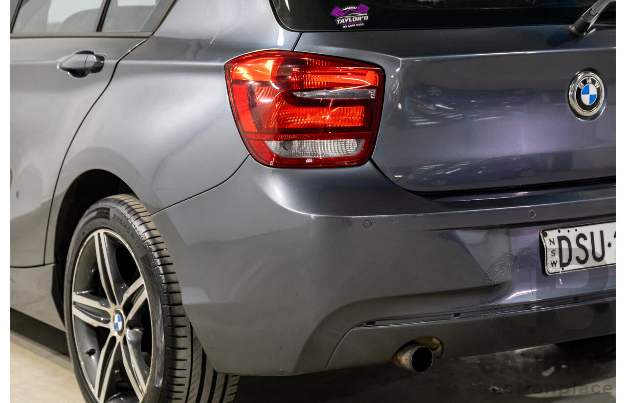 3/2014 BMW 116i Sportline F20 MY13 5d Hatchback Mineral Grey Metallic Turbo 1.6L